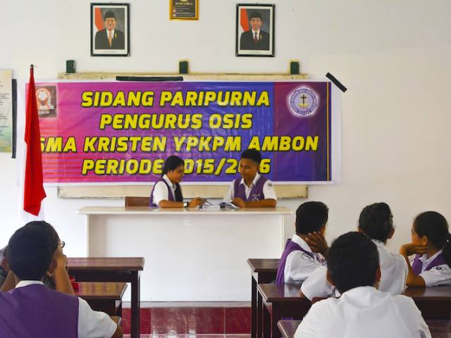 Rapat Paripurna OSIS 2016