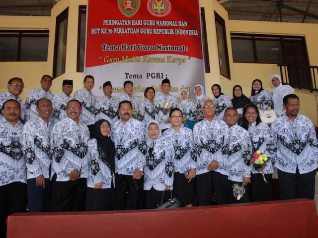 Upacara PGRI 2016